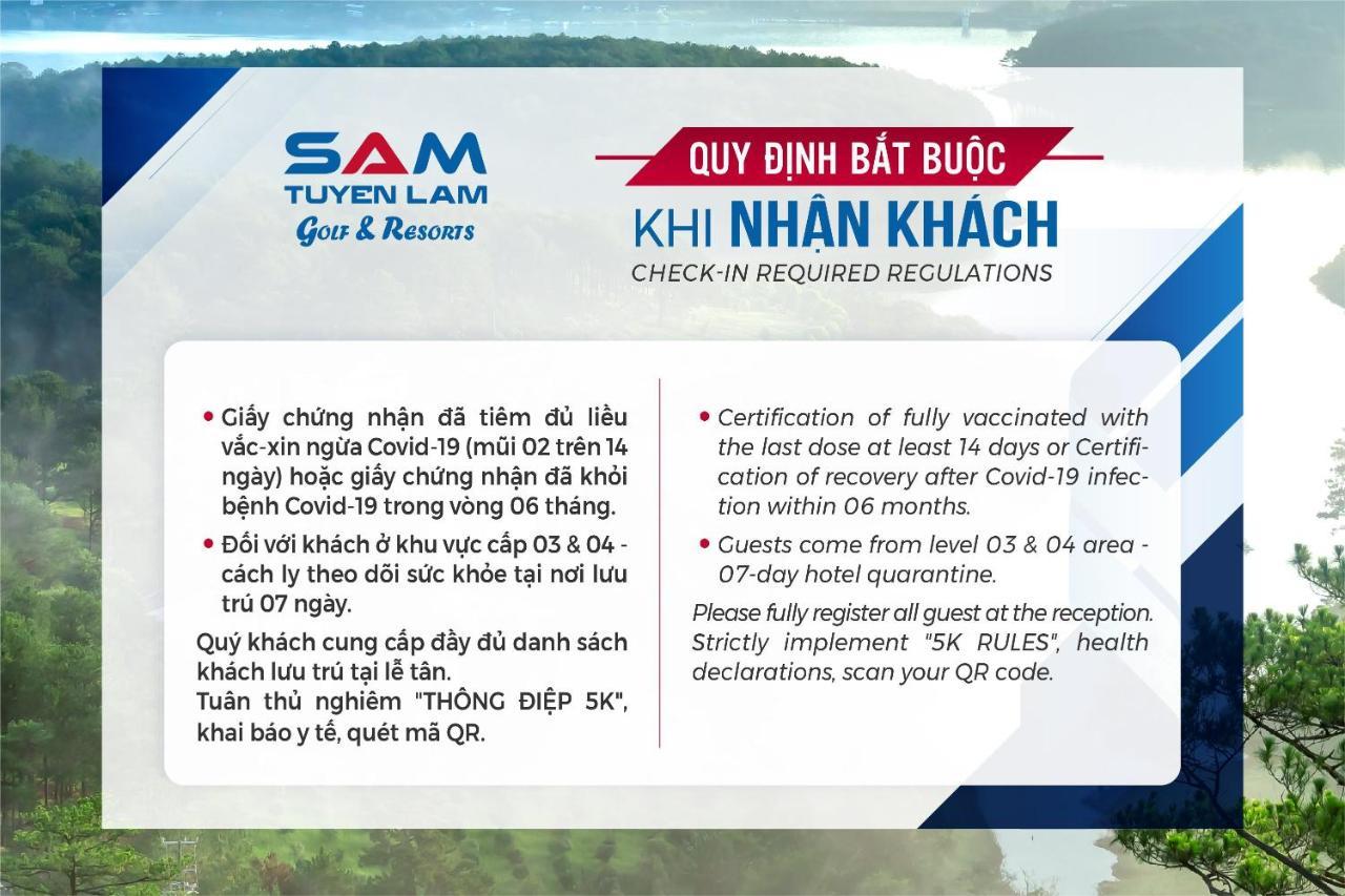 Sam Tuyen Lam Golf & Resorts Dalat Eksteriør bilde
